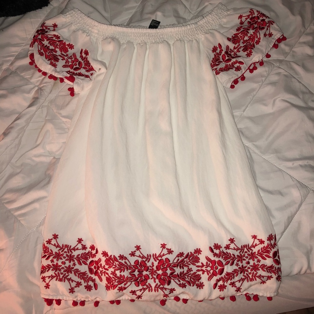 Forever 21 off the shoulder top/tunic